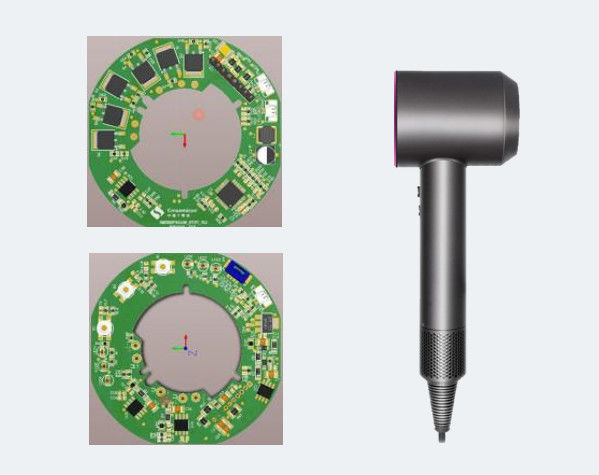 表面マウントPCB組成 完全ブリッジ IPM 毛干し機 高圧高速非誘導性FOC