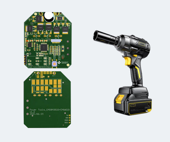 電動工具のサポートのためのPCB板組成製造 非インダクティブ方角波制御