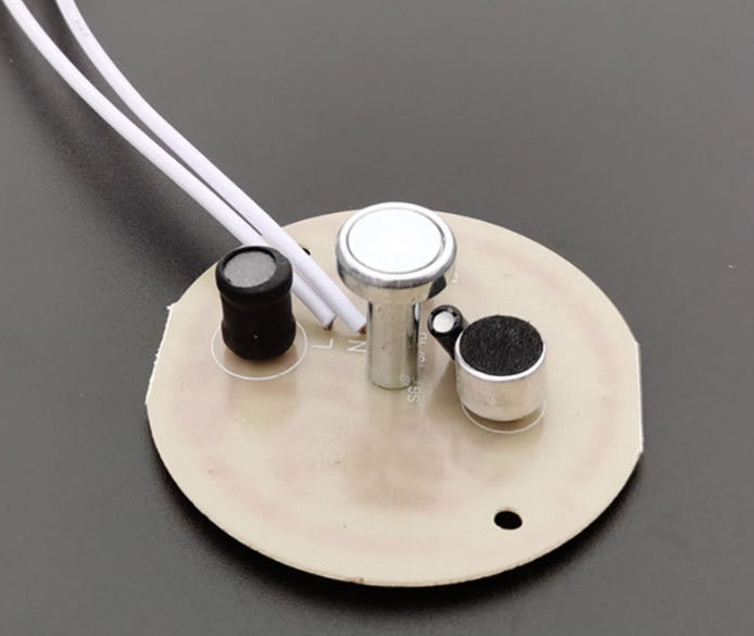 PCBA 10 LED と USB コンネクタ 音声と光センサー 統合 天井ライト,磁気マウントをサポート