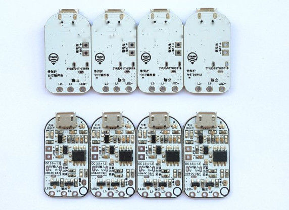 3つのステップレスディミングLED付きPCBA 触覚制御テーブルランプ 充電と放電保護をサポート