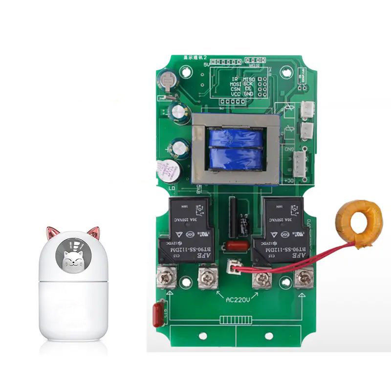 オーダーメイド ポータブル ミニ 小さなアロマディフューザー PCBA USB 充電可能な湿気化器 PCB プリント回路板
