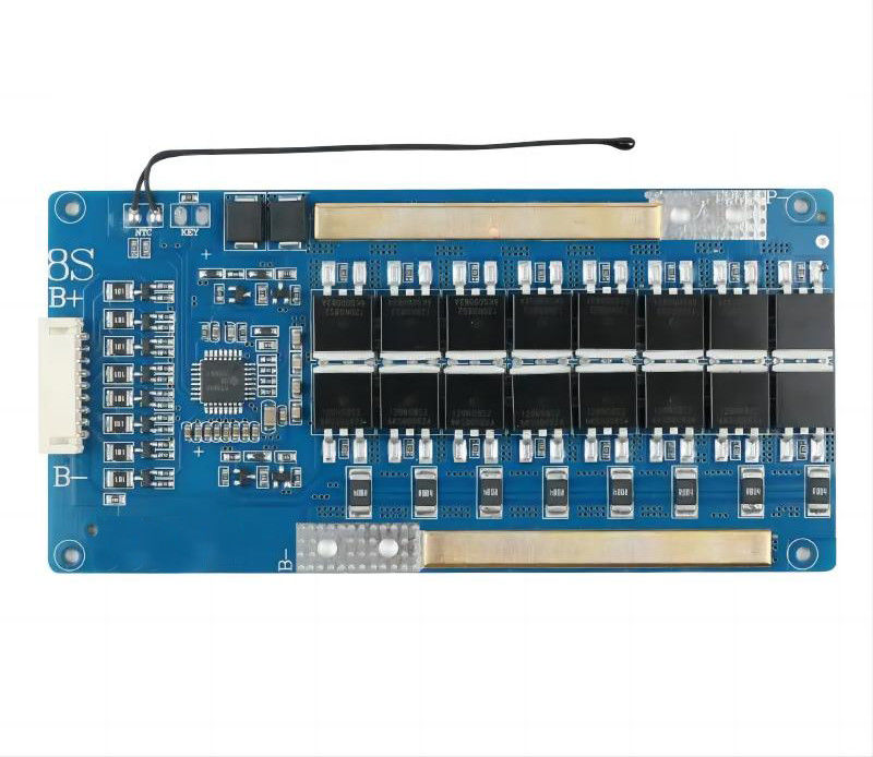 8 シリーズ リチウム鉄リン酸電池保護板 24V 40A 50A 60A オンライン PCB 製造