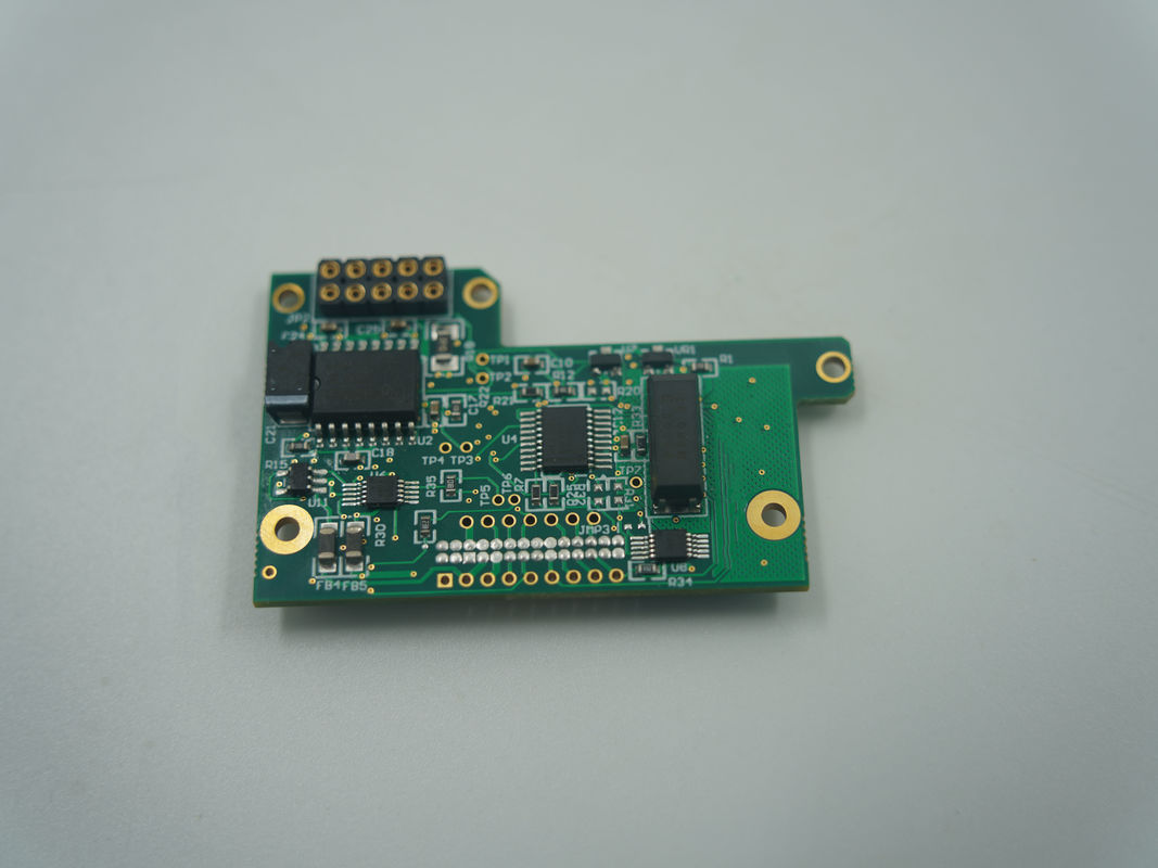 印刷回路メーカー -- 4層PCBA 1.60mm 板厚さ 電気分解硬金表面処理