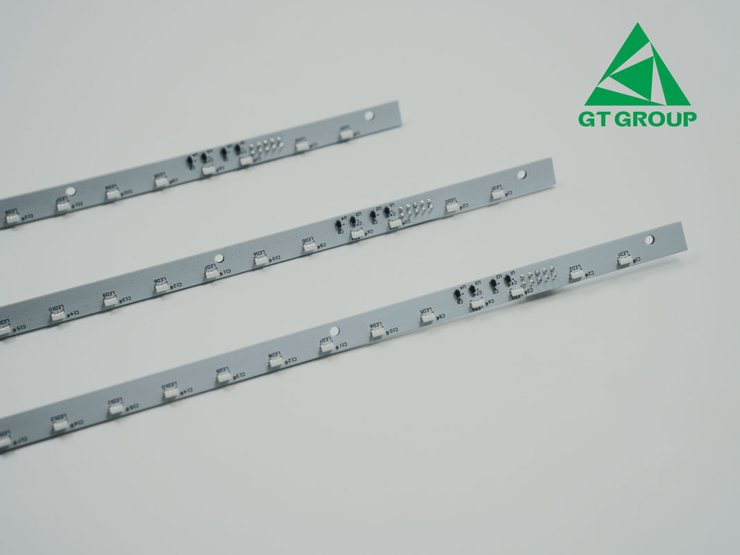 1.60mm 1/1/OZ 4層PCBA印刷回路板 インクで満たされ,LEDライトバーに使用
