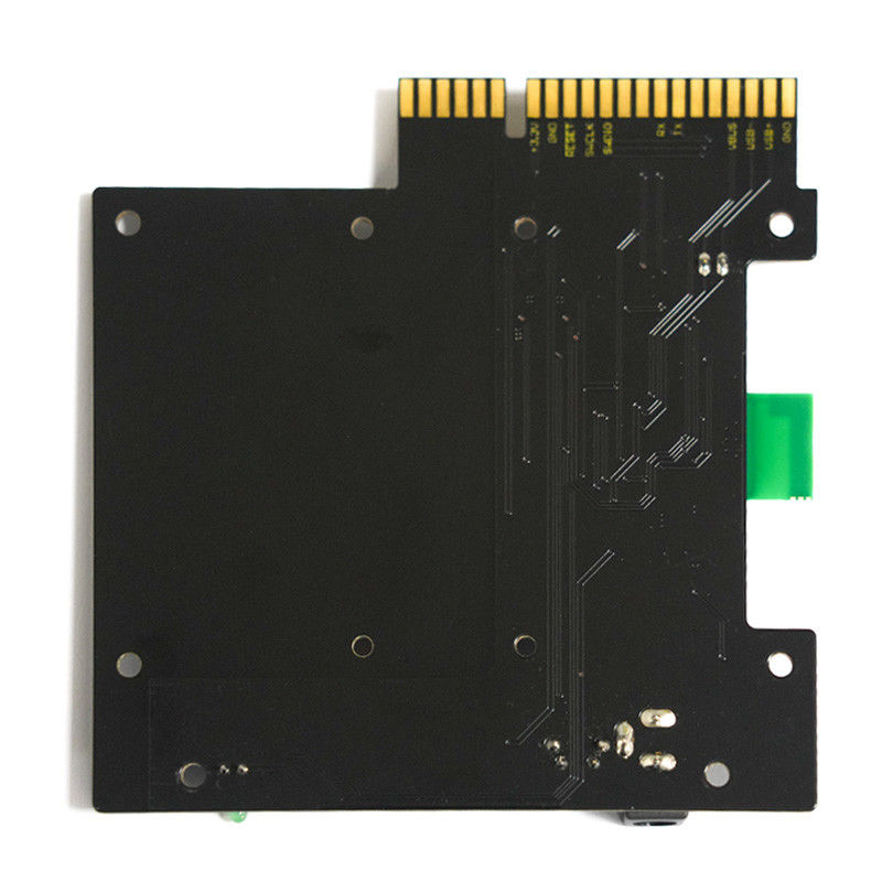 プリント回路板 ローシュコンパイル&UL認定 FR-4 PCBA 溶接マスク色 黒 1オンス銅