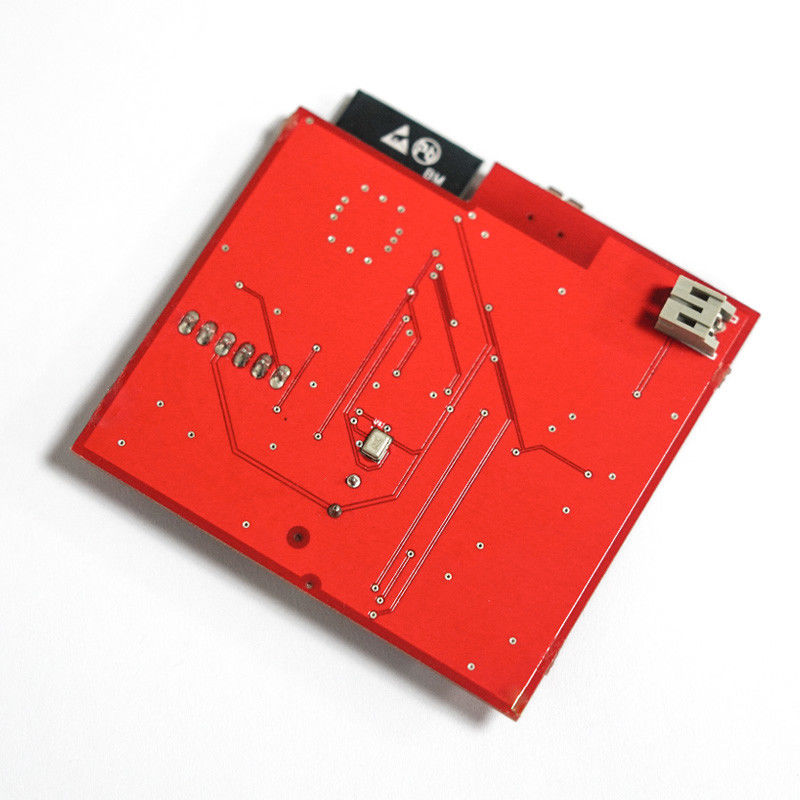UL認定 双層 赤 FR-4 印刷回路板 PCBA 電子機器製造用